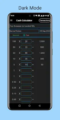 Cash Calculator- money counter screenshot 6