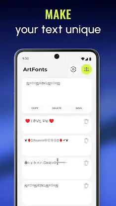 ArtFonts: Stylish Text screenshot 6