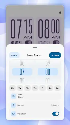 Expressive Clock screenshot 2