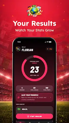 Worldkick Soccer Juggling 2026 screenshot 3