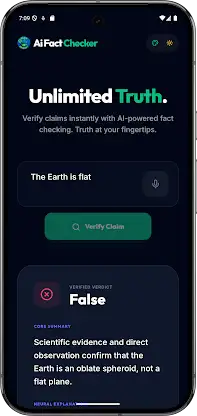 Ai Fact Checker Verified Ai screenshot 3