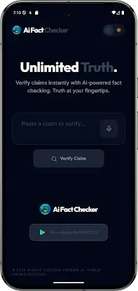 Ai Fact Checker Verified Ai screenshot 2