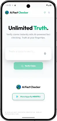 Ai Fact Checker Verified Ai screenshot 1