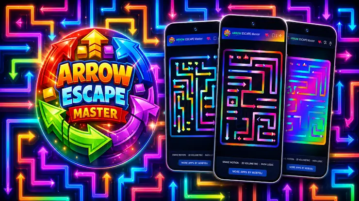 Arrow Escape Master - Offline screenshot 1