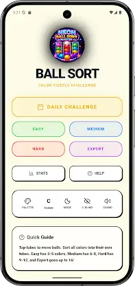 Ball Sort Color Sort Offline screenshot 2