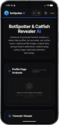 Bot Spotter & Catfish Detector screenshot 3
