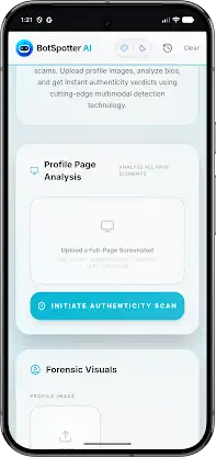 Bot Spotter & Catfish Detector screenshot 2