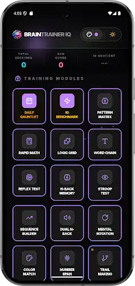Offline Brain Trainer Iq Tests screenshot 4