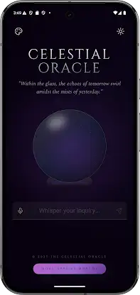 Crystal Ball Celestial Oracle screenshot 2