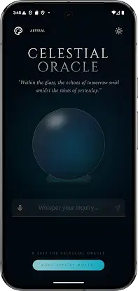 Crystal Ball Celestial Oracle screenshot 1
