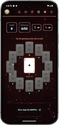 Clock Solitaire Master Offline screenshot 7