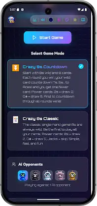 Crazy 8's Countdown Offline screenshot 8