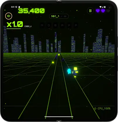 Cyborg Parkour Runner MDBTDJ screenshot 8