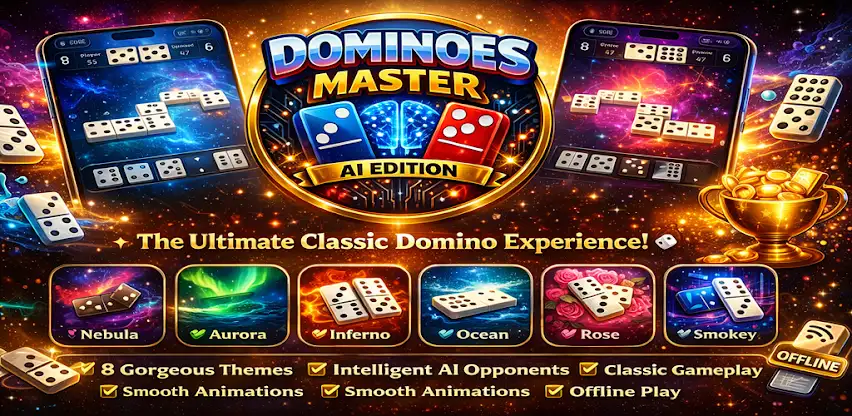 Dominoes Master Ai Offline screenshot 1