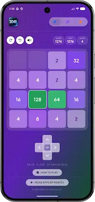 2048 Pro Offline Glass Edition screenshot 6