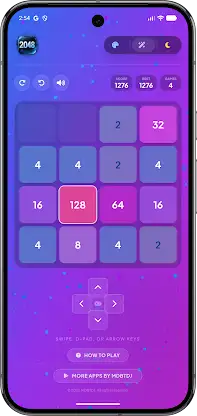 2048 Pro Offline Glass Edition screenshot 4