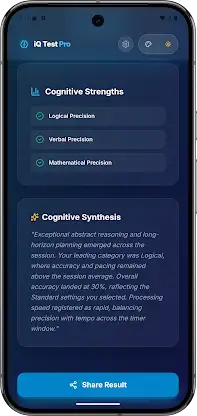 iQ Test Pro Offline Edition screenshot 3