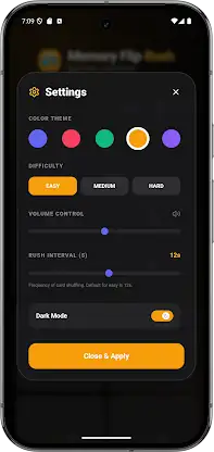 Memory Flip Rush Offline Play screenshot 4