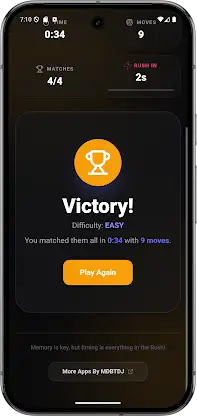 Memory Flip Rush Offline Play screenshot 8