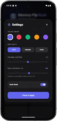 Memory Flip Rush Offline Play screenshot 3