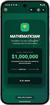 Millionaire Math Offline Brain screenshot 4