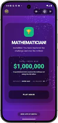 Millionaire Math Offline Brain screenshot 3