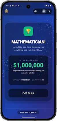 Millionaire Math Offline Brain screenshot 2