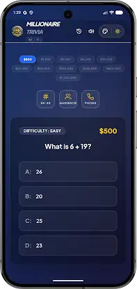 Millionaire Trivia Pro Offline screenshot 2