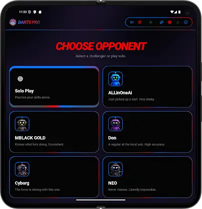Neon Darts Master - Offline screenshot 18