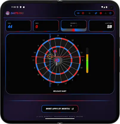 Neon Darts Master - Offline screenshot 19