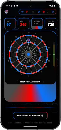 Neon Darts Master - Offline screenshot 6