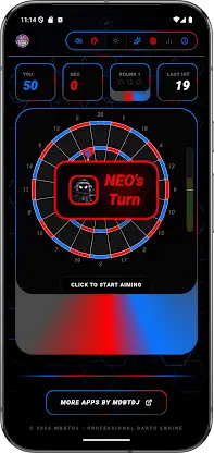 Neon Darts Master - Offline screenshot 5