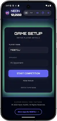Offline 10000 Dice Neon Farkle screenshot 6