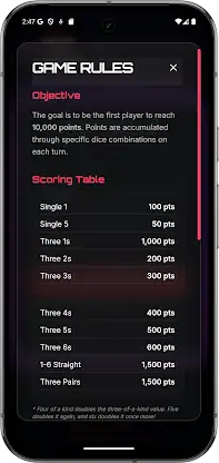 10,000 Dice Neon Pro Edition screenshot 8