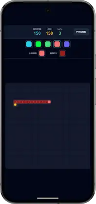 Neon Snake Strike Offline Play screenshot 3