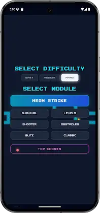 Neon Snake Strike Offline Play screenshot 6