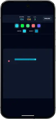 Neon Snake Strike Offline Play screenshot 2