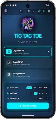Tic Tac Toe 3 in a Row Offline screenshot 2