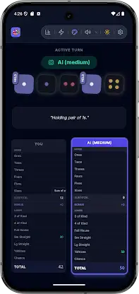 Neon Yahtzey Offline Edition screenshot 7