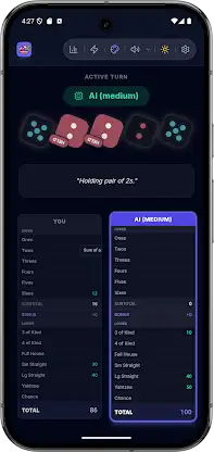 Neon Yahtzey Offline Edition screenshot 8