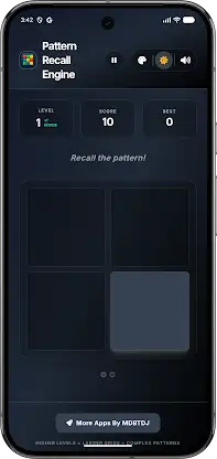 Pattern Recall Brain Training screenshot 1