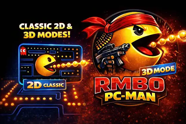 Offline RMBO PC-MAN 2D/3D screenshot 1