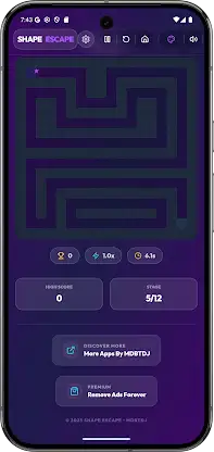 Shape Escape Maze Offline Play screenshot 8