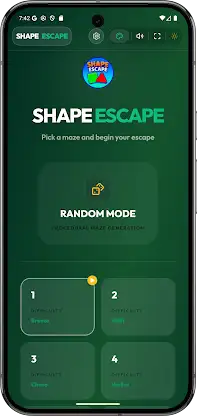Shape Escape Maze Offline Play screenshot 7