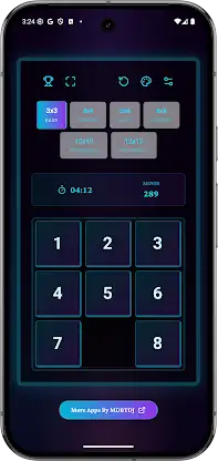 Sliding Numbers Escape Offline screenshot 1