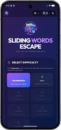 Sliding Words Escape Offline screenshot 6