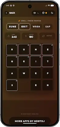 Sliding Words Escape Offline screenshot 5