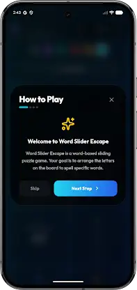 Sliding Words Escape Offline screenshot 8