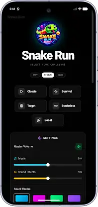 Snake Run Retro - Offline Game screenshot 2