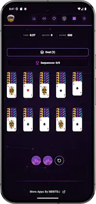 Spider Solitaire Offline Game screenshot 6